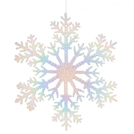 GAEM Украшение новогоднее "Снежинка", L19 W0,1 H21 см
