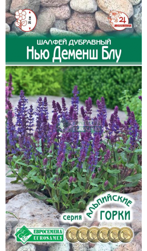Шалфей дубравный Нью Деменш Блу