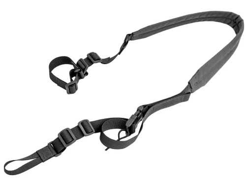 Ремень оружейный Wartech TS-113-BK двухточечный, чёрный