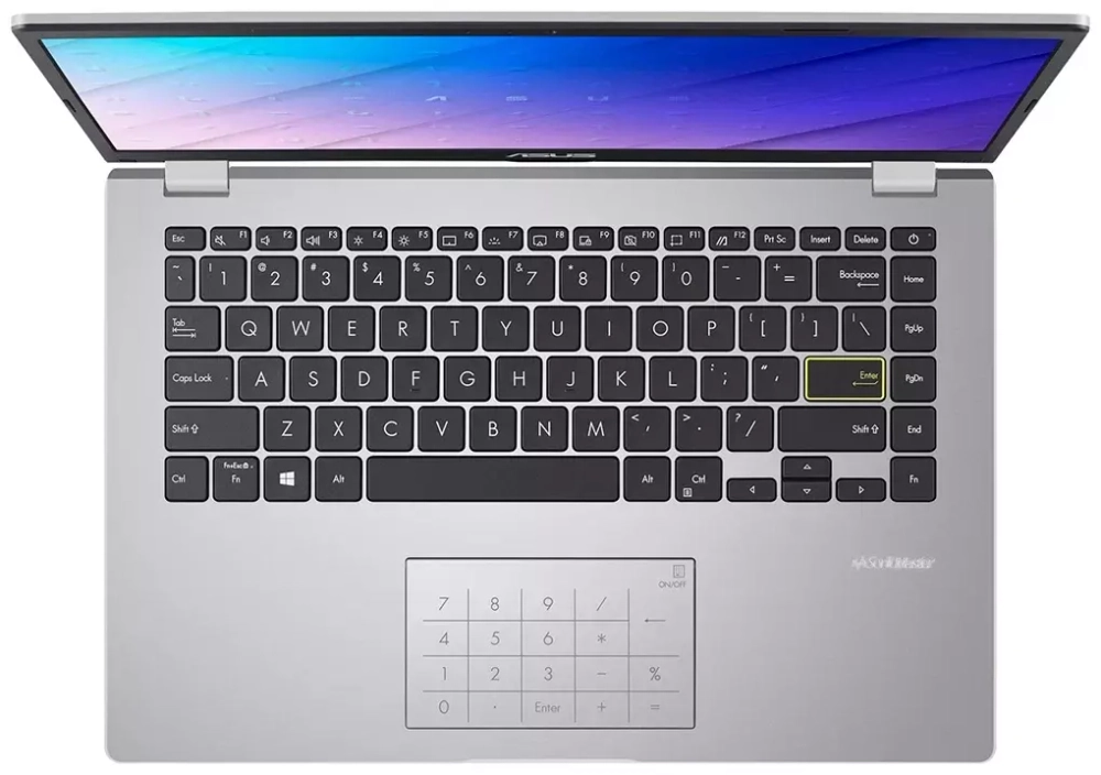 Ноутбук ASUS 14"; Laptop E410MA-BV1234W Celeron N4020/4Gb/128Gb SSD/14" HD/Win11 Белый (90NB0Q12-M40840)