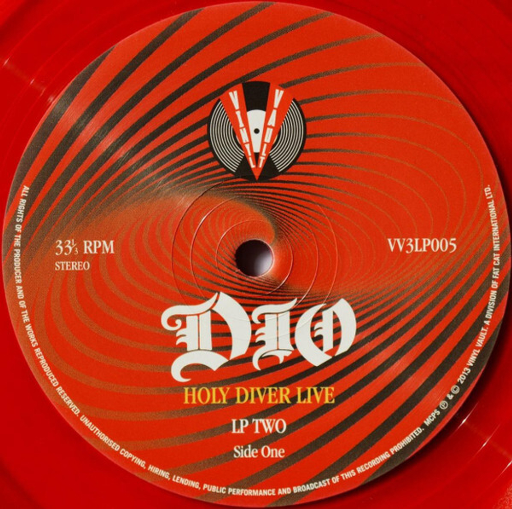 Dio / Holy Diver Live (Coloured Vinyl)(3LP)