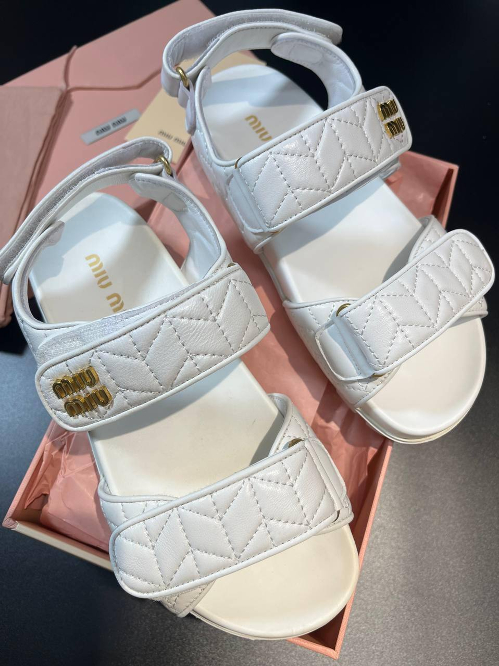 Сандалии MIU MIU