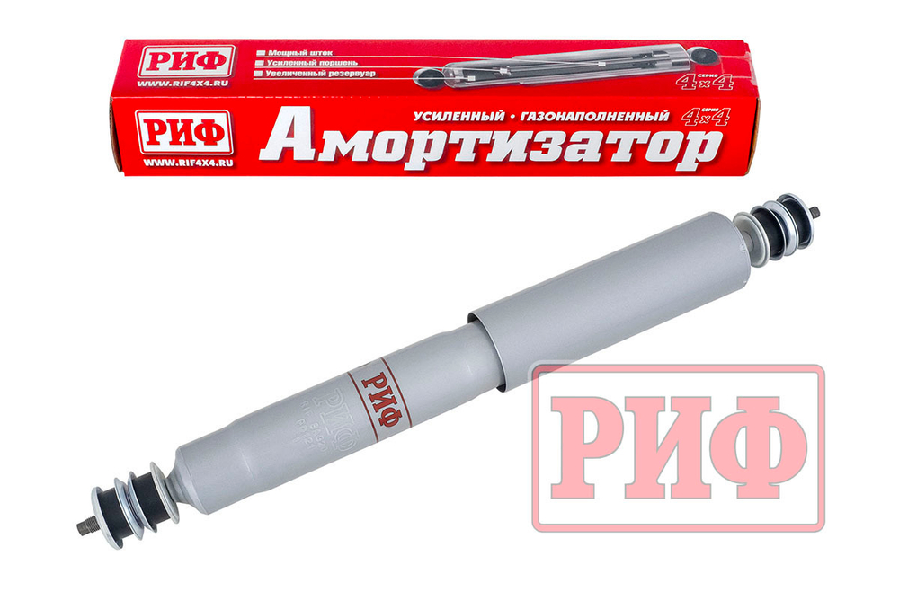 Амортизатор усиленный передний газовый Nissan Patrol Y60/Y61 лифт 50 мм РИФ