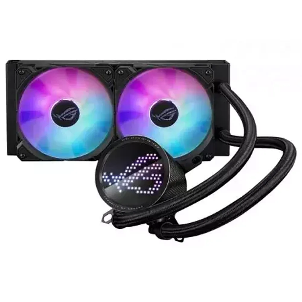 Водяное охлаждение CPU Asus ROG RYUO III 240 ARGB 2x120mm Liquid CPU Cooler, ARGB, Black