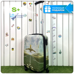 Маленький чемодан из поликарбоната, Самолёт на взлёт, S+