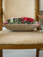 Декоративный гобеленовый чехол для интерьерной подушки Акварельные розы 38*38