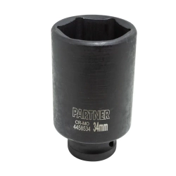 Головка ударная глубокая 34мм 6гр,1/2'' Partner PA-4458534