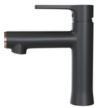 Смеситель для умывальника 35k MIXLINE ML23-04 "Round Black"