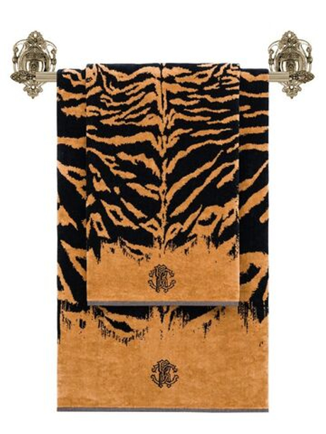 Полотенце 95х150 Roberto Cavalli African Zebra bruciato 002