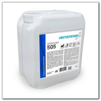 Универсальное средство для мраморных полов №505, 5л. Интерхим