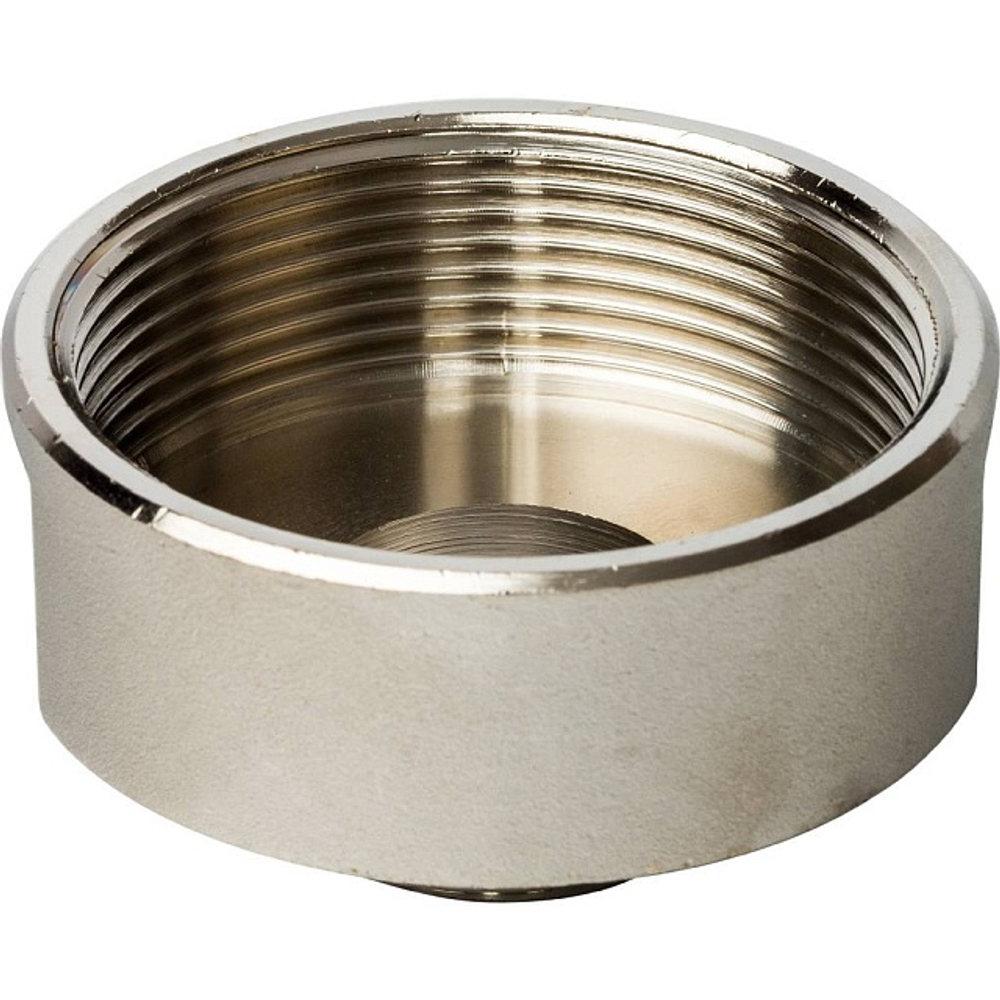 Переход с внутренней резьбы на наружную STOUT SFT 0008 - 2" x 1" (латунь никелированная)