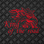Ковры SCANIA 5 серии P (механика), (экокожа, черный, красный кант, красная вышивка)