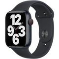 Apple Sport Band for Apple Watch 42|44|45|49mm Midnight (Чёрный) ​MKUQ3ZM/A