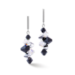 Серьги Coeur de Lion Black-Crystal 4640/21-1318