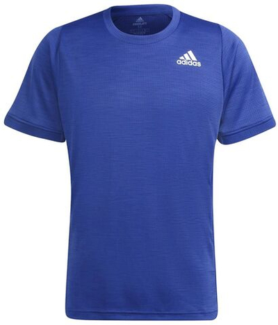 Мужская теннисная футболка Adidas Freelift Tee - victory blue/white
