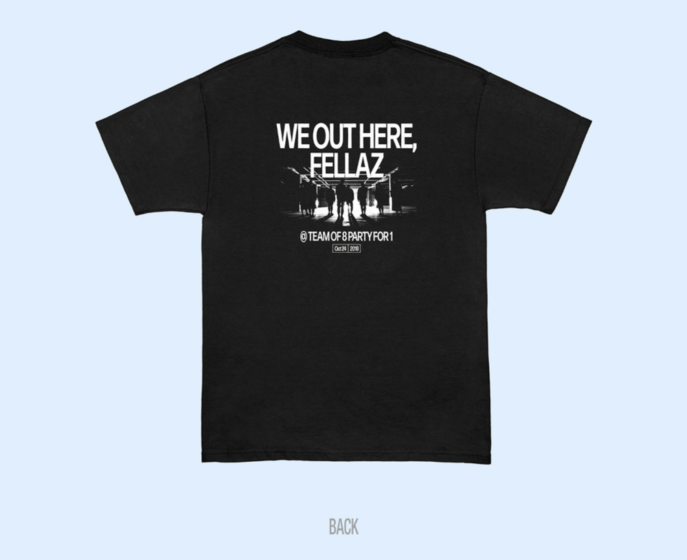 Мерч ATEEZ POP-UP '8ROOM' - T-SHIRT ver.A