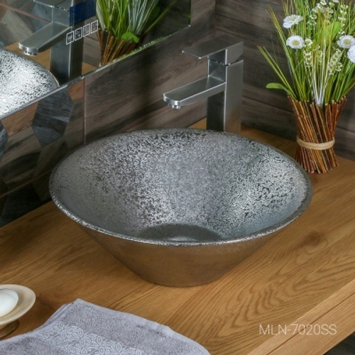 Раковина MELANA MLN-7020SS (серебро)