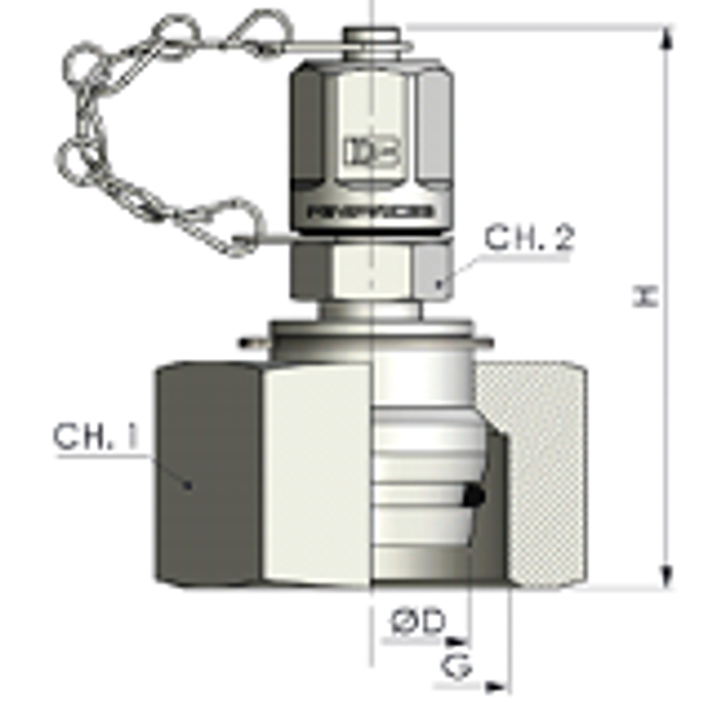 КТ 16x2 - DKO-L (Г) 16x1.5 10 o-ring (металл.)