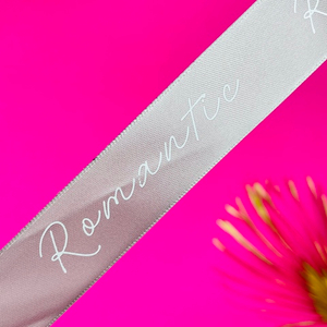 Лента декоративная "Романтик" Серебро