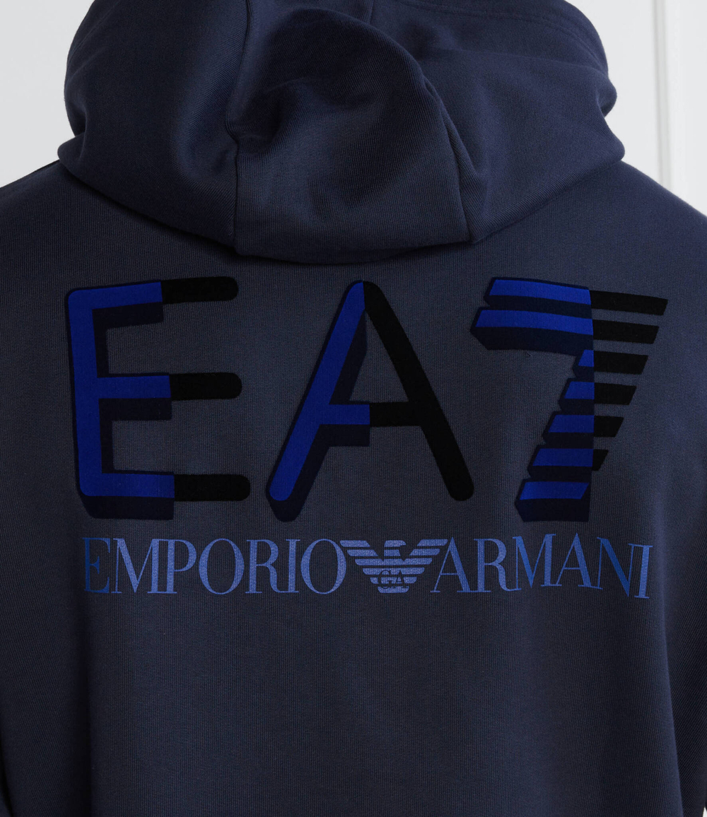 Худи EA7 - темно-синий(6RPM10 PJRJZ)