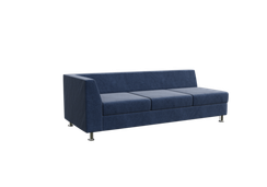 Prime Секция с подлокотником трехместная правая PR.SP-3 (R) Kardif 028 1850х770х720