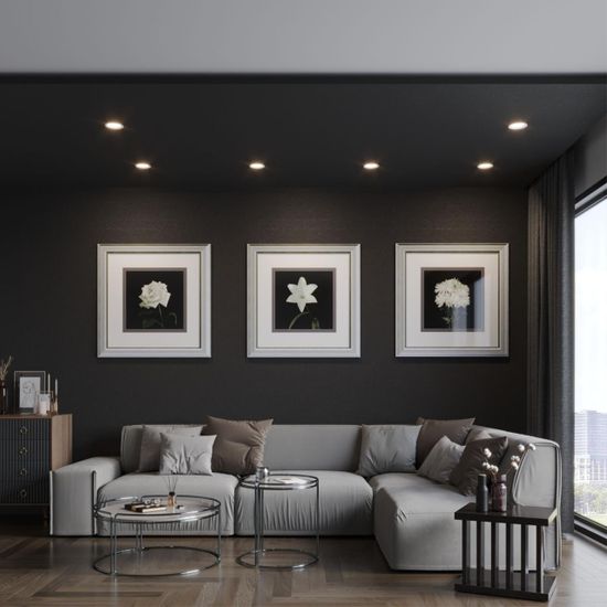 359844 WIR NT25 504 белый Светильник встраиваемый с переключателем цв. температуры IP44 LED 15W 220-240V 2700К\3200К\4000К FLUO