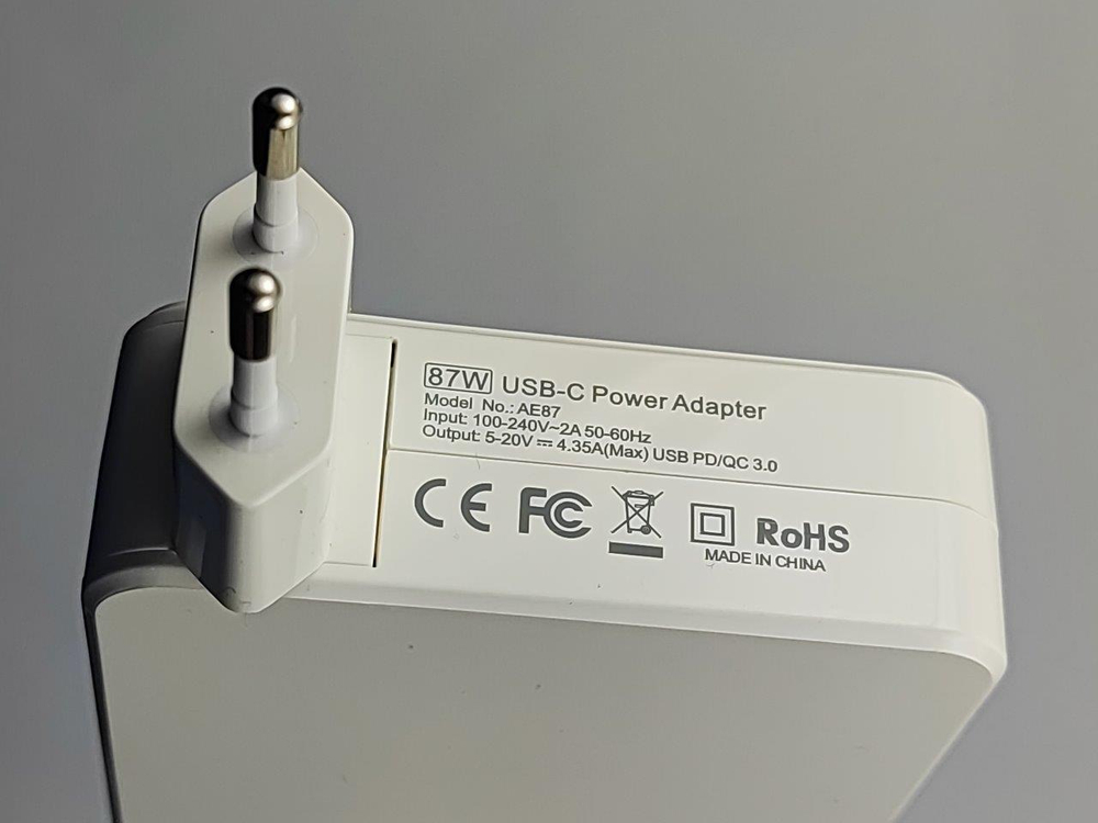 Блок питания ET DC-87USB-C White