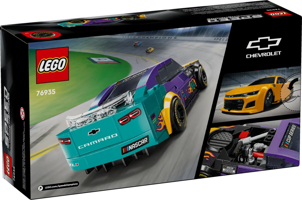 Конструктор LEGO Speed Champions 76935 NASCAR Chevrolet Camaro ZL1 следующего поколения