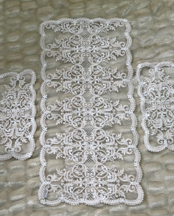 Комплект салфеток для сервировки Emozioni Artemide silver