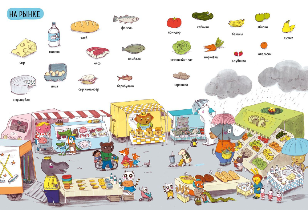 Мой первый словарик. Первые книжки малыша