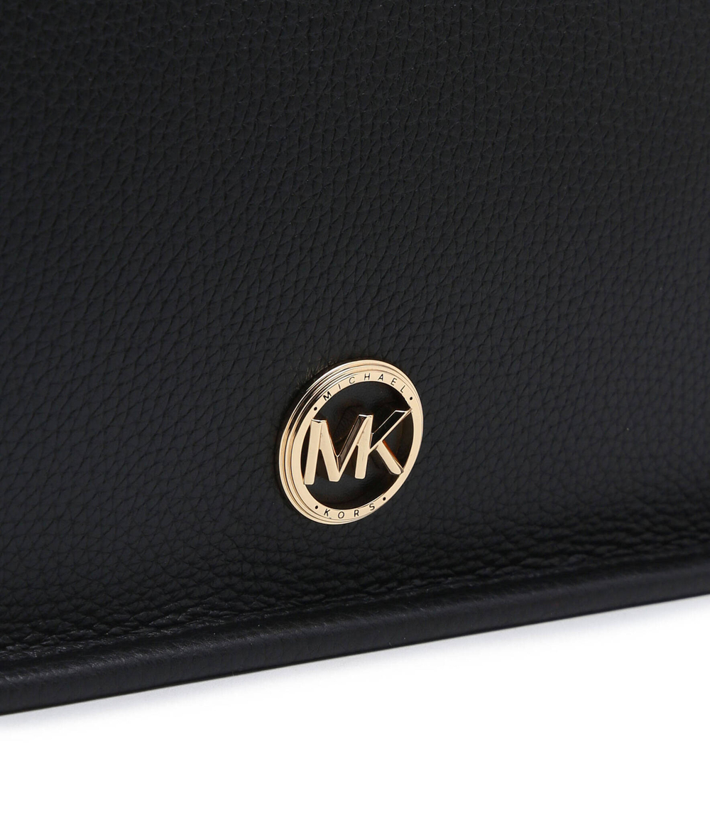 Кожаная сумка через плечо Michael Kors - черный(30R4G99M7L)