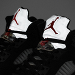 кроссовки Air Jordan 5 Black Metallic