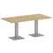 Onix Direct Стол прямоугольный O.SPRG-4 Тиквуд Светлый/Металл Серый 1800*900*750