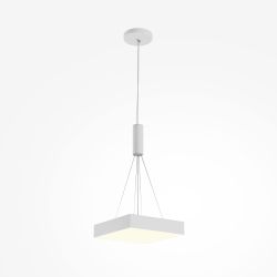 Светильник потолочный светодиодный Maytoni Zon C032CL-36W3K-SQ-W