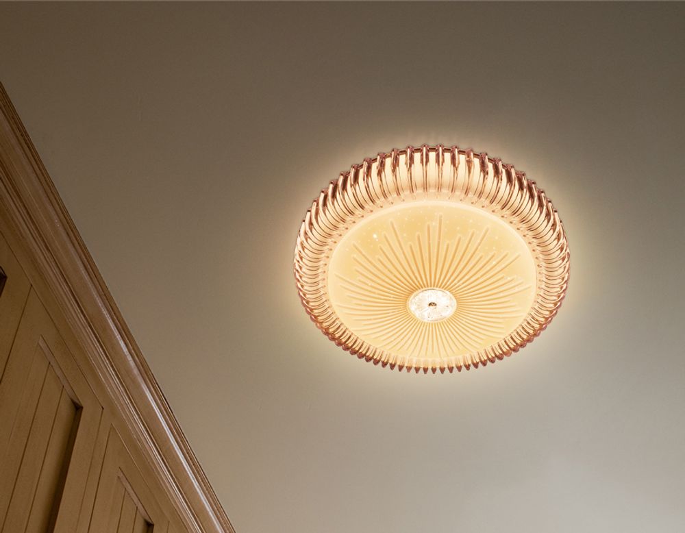 Ambrella Потолочный светодиодный светильник с пультом Crystal FF97