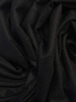 Кашемир zebellinato пальтовый черный