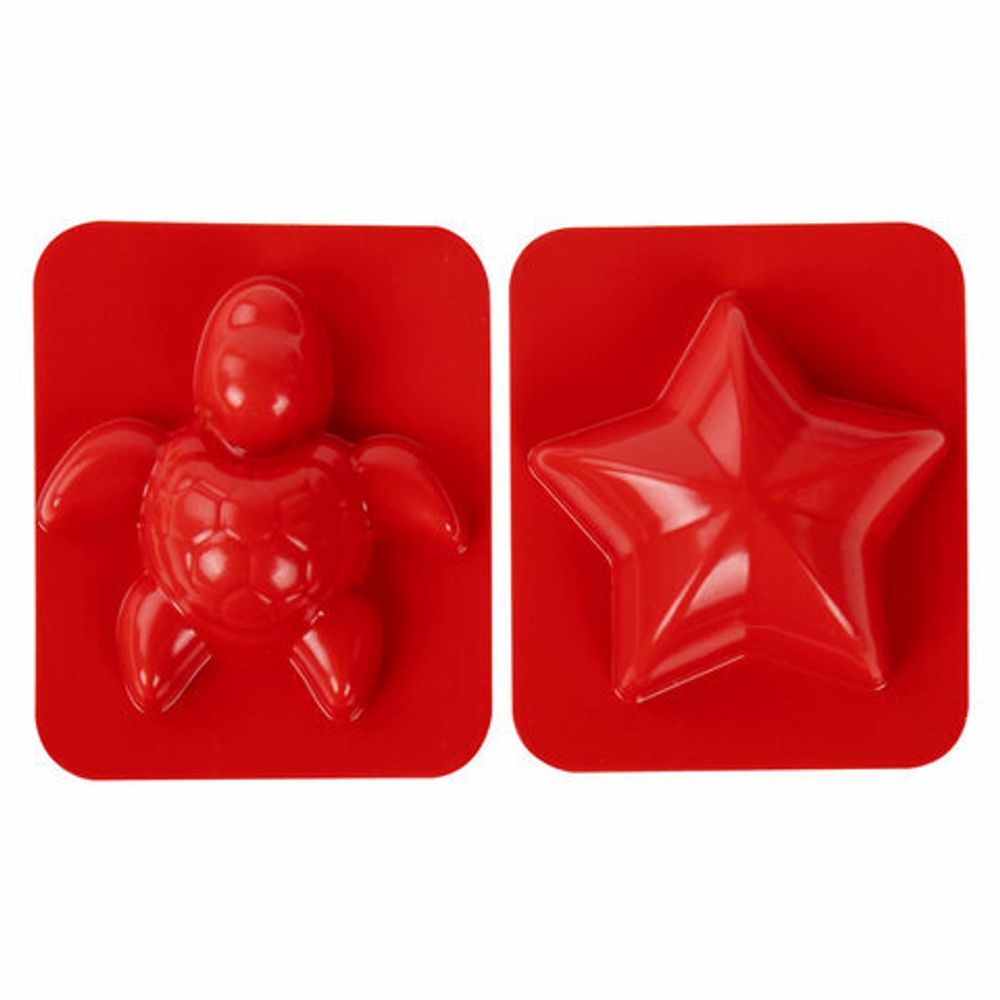 Песок для лепки кинетический BRAUBERG KIDS, синий, 500 г, 2 формочки, ведерко, 665095