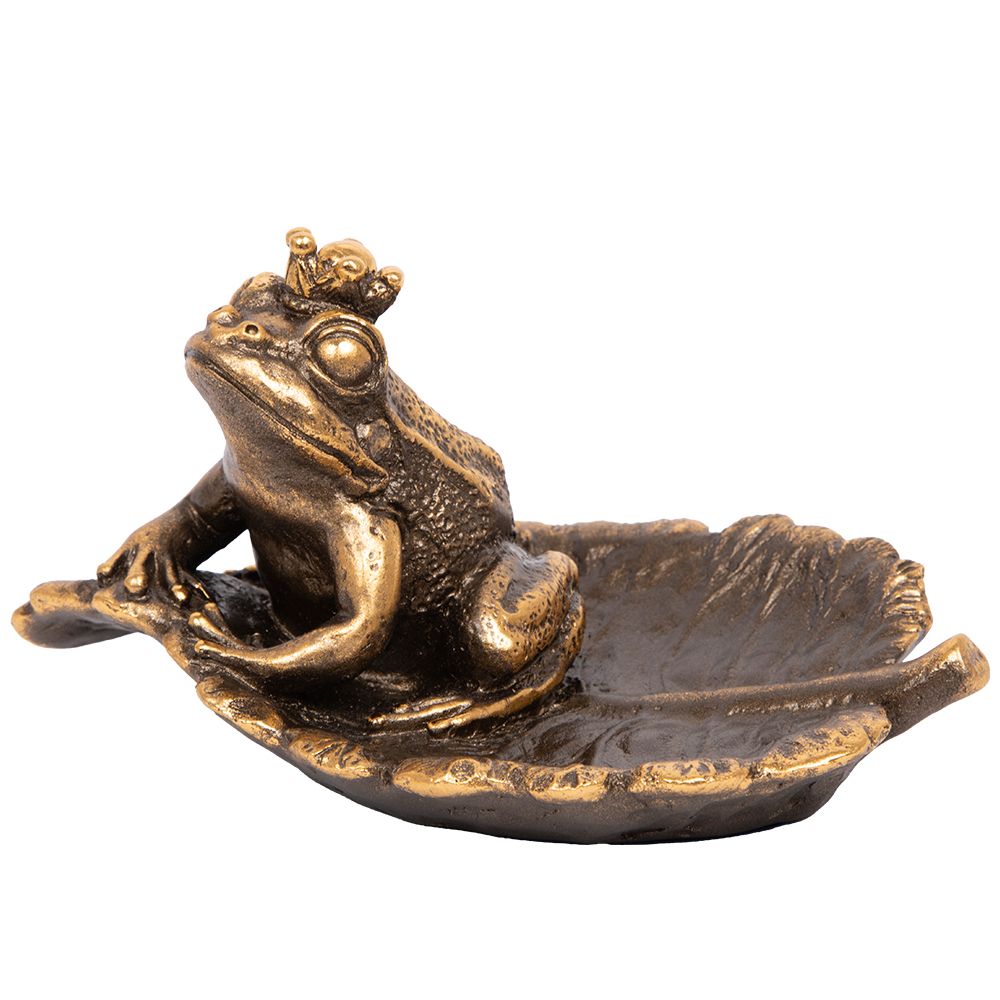 Подставка под бижутерию Лягушка Бронза