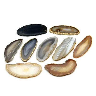 Срез агата 80-95мм*30-45мм, (N)