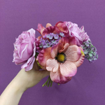 Букет фиолет