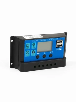 Контроллер заряда солнечной панели / батареи 10A 12/24 вольт