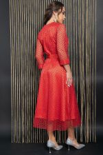 Платье праздничное Северное сияние (красное) П14398-5М LT Collection