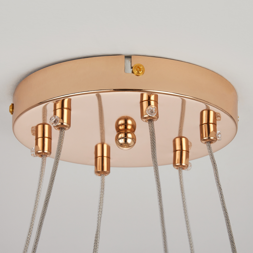 737063 Люстра ACRILE G9 6х6W(led) G9 ЗОЛОТО