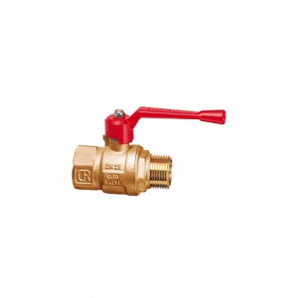 Кран шаровой 201/12CR 1/2" серии Т12 короз. латунь полнопроходной PN80 BН рычаг