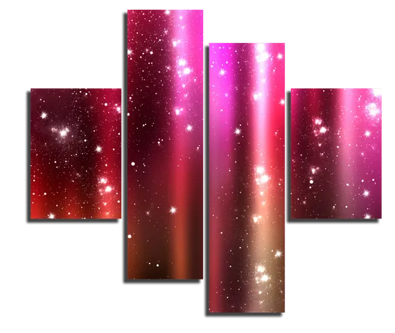 Модульная картина "Мерцание"