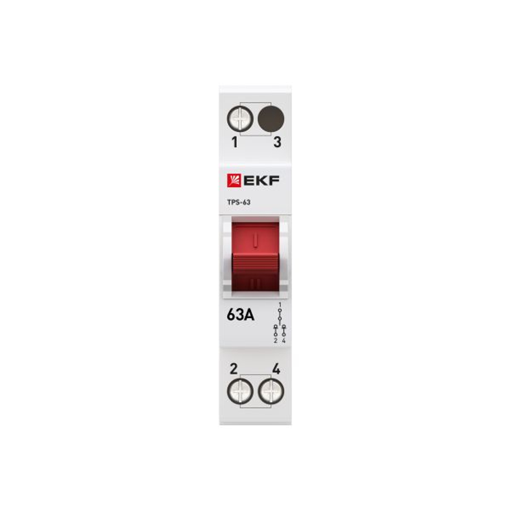 Трехпозиционный переключатель ТПС-63 1P 63А PROXIMA EKF