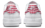Кроссовки Nike Air Force 1 Low "Red Gingham" (Женская размерная сетка)