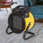 Тепловая пушка электрическая SONNEN THG-3000R, 3 кВт, 220В, керамический нагреватель, 456193