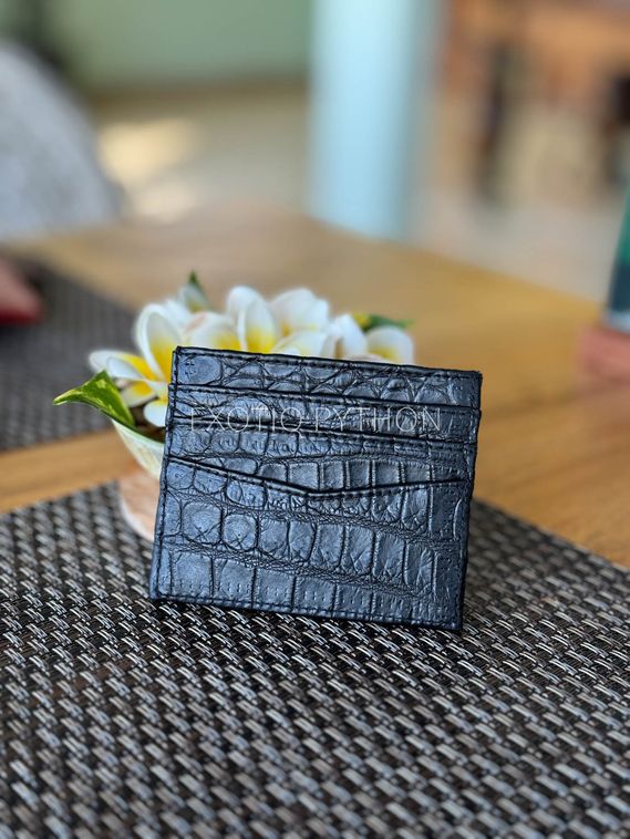Картхолдер из кожи крокодила WA-207