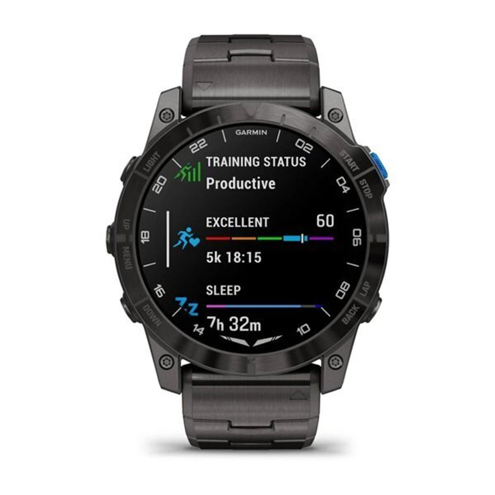 Умные авиационные часы Garmin D2™ Mach 1 Pro с титановым браслетом